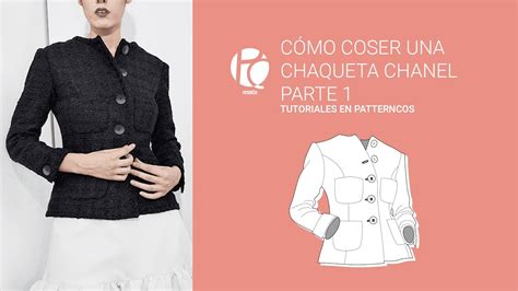 pasamaneria tipo chanel|Chaqueta Chanel tutorial 1/4 .